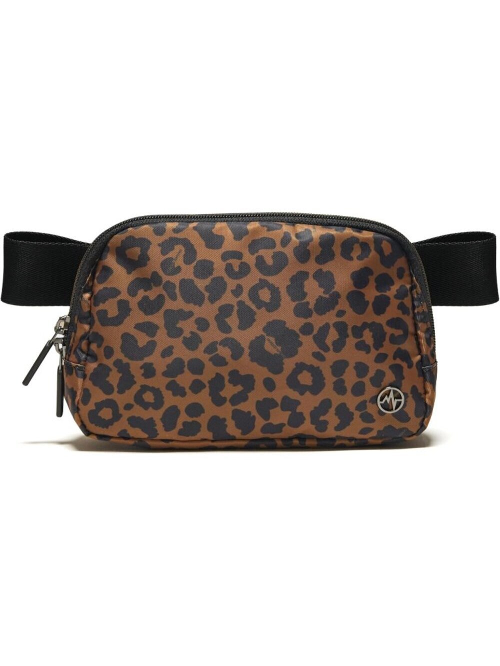 Women's Leopard Water Repellent Waist Pack Crossbody Bag with Adjustable Strap